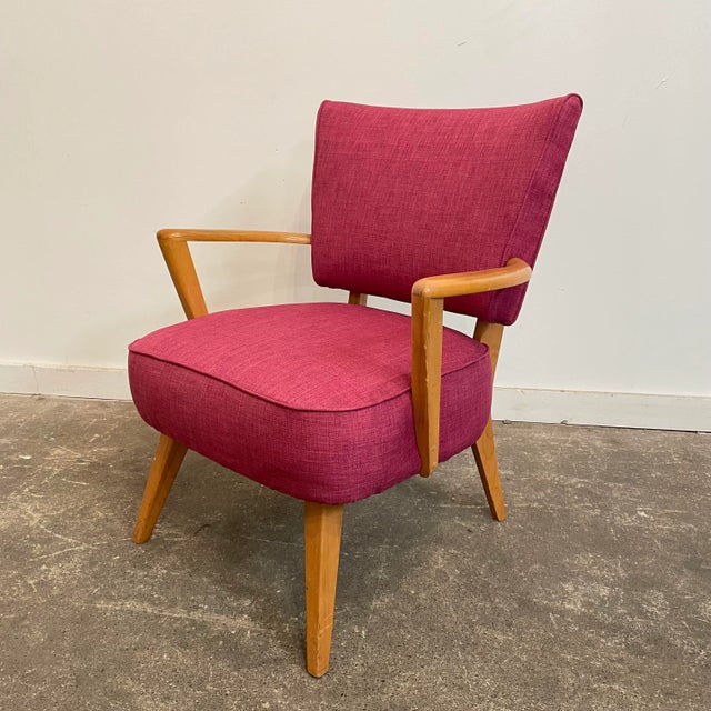 Mid-Century Modern Heywood Wakefield Attributed Armchair For Sale - Image 10 of 10