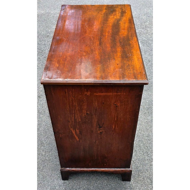This 19th Century English Mahogany Chest of Drawers is a timeless piece with the diginified character of fine English...