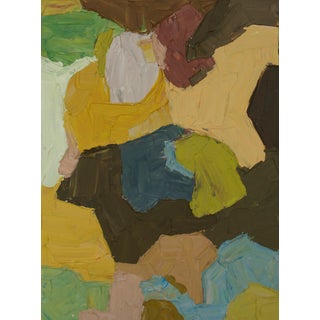 Abstract Modern Painting Titled Boxed Lining For Sale