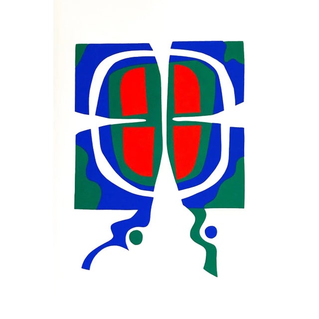 1978 Ronald King Screen Print in Colors, Wif of Bathe-14 For Sale