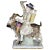 Ceramic Meissen Porcelain of a Man on a Goat For Sale - Image 7 of 7