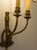 Metal Vintage Empire-Style Wall Lamps in Hand-Chiseled Brass, 1920s, Set of 2 For Sale - Image 7 of 10