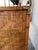 Vintage 1980s Chinoiserie Faux Bamboo and Parquetry Campaign Gentleman's Dresser For Sale - Image 11 of 15