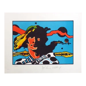 Peter Max "Prince Caspian of Narnia" Signed Fine Art Vintage Lithograph
