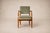 1950s Pair of Caviúna Wood Armchairs in Thick Green Velvet, Brazil, Mid-20th Century - Lot 954 For Sale - Image 5 of 16
