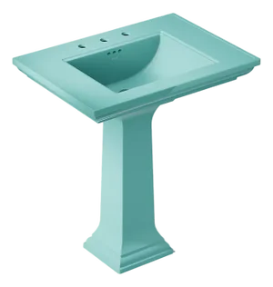 Kohler Memoirs® Rectangular Pedestal Bathroom Sink
