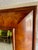 English Large Yew Wood Framed Mirror For Sale - Image 3 of 7