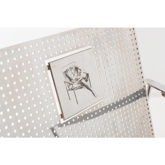 Silver Tired Lighthouse Sculpture Chair by Joros Oy For Sale - Image 8 of 14