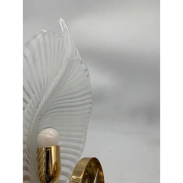 Very particular single wall lamp from Murano by EFFETRE. New wall light, never used. warehouse fund from approximately 40...