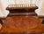 1930s Theodore Alexander Neoclassical Style Exotic Wood and Brass Umbrella Stand/Cabinet With Etched Glass Cabinets for Additional Storage For Sale - Image 10 of 11