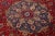Persian Vintage Medallion Tabriz Persian Wool Rug in Red For Sale - Image 3 of 8