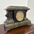 Victorian Welch Faux Green Marble Mantle Clock For Sale - Image 3 of 12