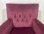 Vintage Lounge Chair in Purple Velvet, 1952 For Sale - Image 10 of 13