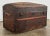 Antique Wood Humpback Steamer Trunk For Sale - Image 4 of 8
