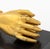Victorian Hand Form Gilt Bronze Door Knocker For Sale In New York - Image 6 of 9