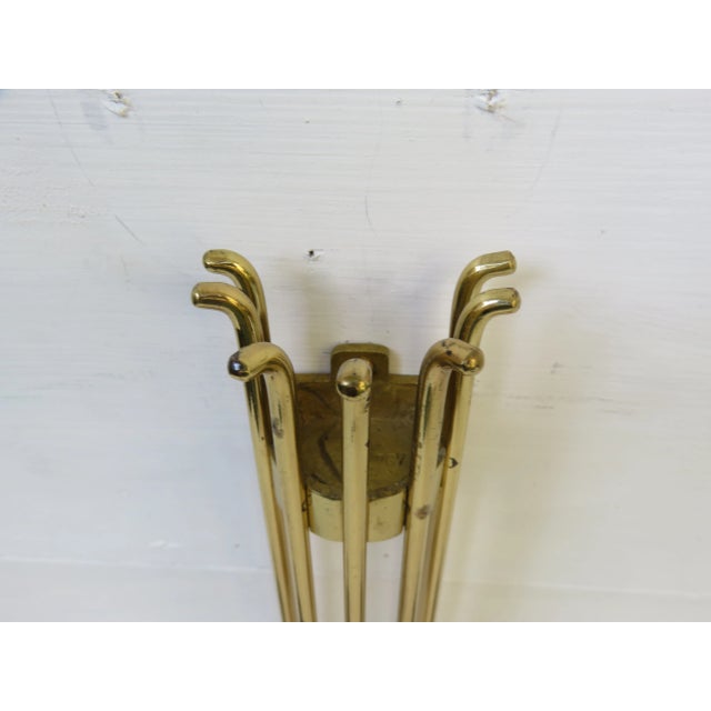 Large Brass Sconces, 1950s, Set of 2 For Sale - Image 17 of 18