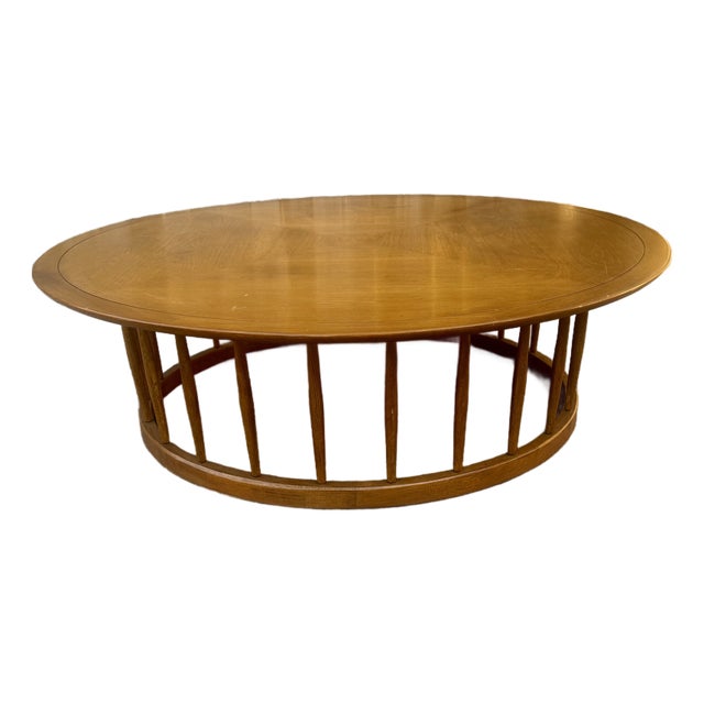 Vintage John Van Koert for Drexel Profile Walnut Coffee Table For Sale