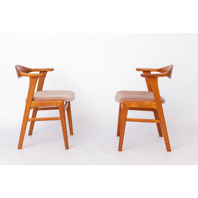 Model 49 Chairs in Teak by Erik Kirkegaard for Høng Stolefabrik, 1960s, Set of 4 For Sale - Image 3 of 11