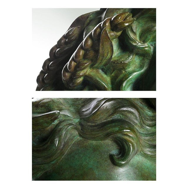 Bronze Masks, Set of 4 For Sale - Image 18 of 18