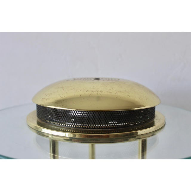 Robert Sonneman Style "Saturn" Brass Finish Desk Lamp For Sale - Image 10 of 13
