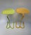 1950s Pair of Vintage Lily Pad Nesting Tables, Attributed to John Salterini For Sale - Image 5 of 14