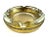 1960s Mid-Century Italian Glass and Brass Ashtray With Twisted Rope Detail For Sale - Image 9 of 17
