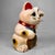 Japanese Maneki-Neko Lucky Cat with Koban, 1950s For Sale - Image 4 of 11