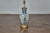 Asian Porcelain Vessel Table Lamp with Cobalt Brushwork and Gilded Base For Sale - Image 4 of 9