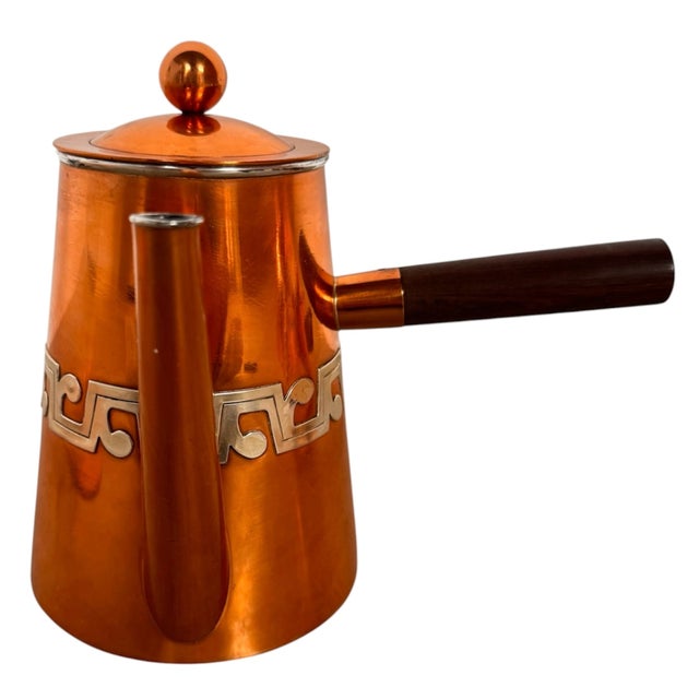 1960s Taxco Modernist Coffee and Beverage Service by Ana Núñez De Brilanti For Sale - Image 17 of 18