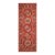 Shabby Chic Ziegler Rust/Rust Wool Runner Rug- 2'8'' X 6'6'' For Sale