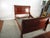 Item 87973 : Lexington Bob Timberlake solid cherry queen size sleigh bed. Age: 1990's. Details: Comes with siderails and...