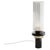 Alexandre Table Lamp in Brass and Aluminum with Fluted Glass by Marine Breynaert For Sale - Image 9 of 9