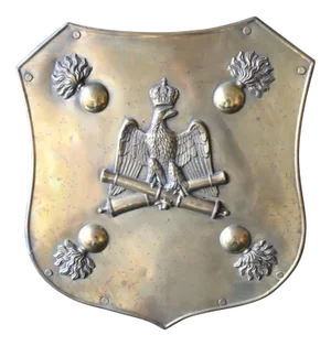 Artillery Plate in Brass
