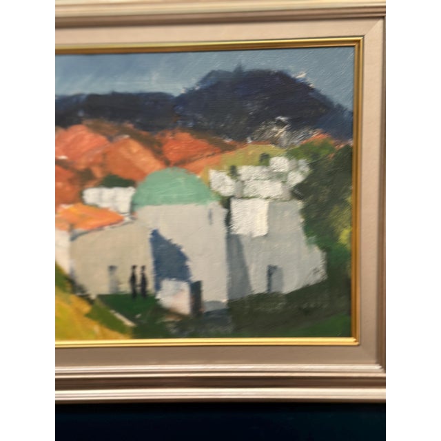 Mid-Century Modern Stig Wernheden, Landscape, 1960s, Oil on Canvas, Framed For Sale - Image 3 of 18