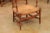 Late 19th Century French Cherry Wood Armchair with Rush Seat and Sheaf Back For Sale In Atlanta - Image 6 of 13