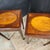 Late 20th Century Pair of Regency Style Mahogany Inlaid & Banded Side Tables For Sale - Image 4 of 12