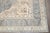 Vintage Blue Persian Tabriz Medallion Carpet - 9'5" x 12'3" For Sale - Image 9 of 10