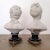 Portraiture Limoges Bisque Porcelain Brongniart Children Busts After Houdon by Tharaud, a Pair For Sale - Image 3 of 13