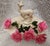 Mid-Century Modern Redwing Pottery Leaping Deer With Flower Frog #526 For Sale - Image 3 of 6