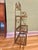 Rustic European Vintage Hollywood Regency Gilt Metal 3-Tier Wall Shelf With Towel Bar For Sale - Image 3 of 11