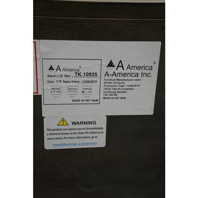 A-America Glacier Point Collection Solid New Zealand Pine 44" Double Chest - Greystone Finish For Sale - Image 13 of 13