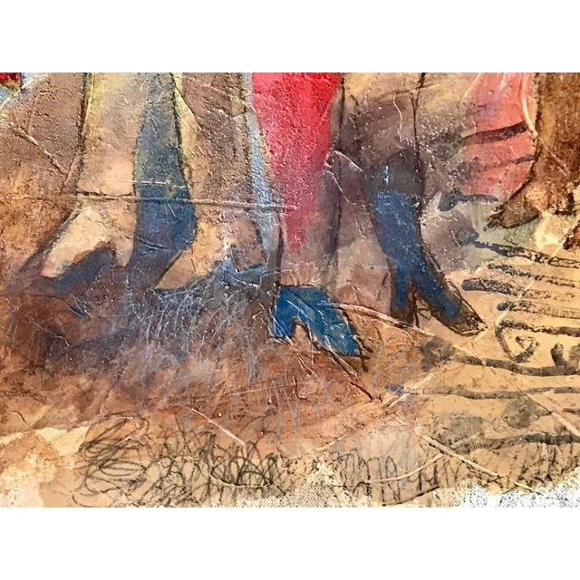 Yoel Benharrouche, Ballad for the Joy of Living, Oil on Canvas, 2005 For Sale - Image 4 of 5