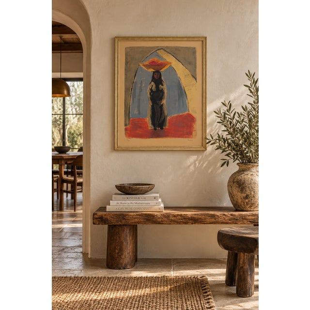 Paper Bo Yson Sjöberg, Southern European Woman 35/260, 1960s, Lithograph For Sale - Image 7 of 12