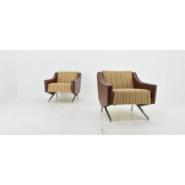 Set of Italian Armchairs, 1960s For Sale - Image 4 of 15