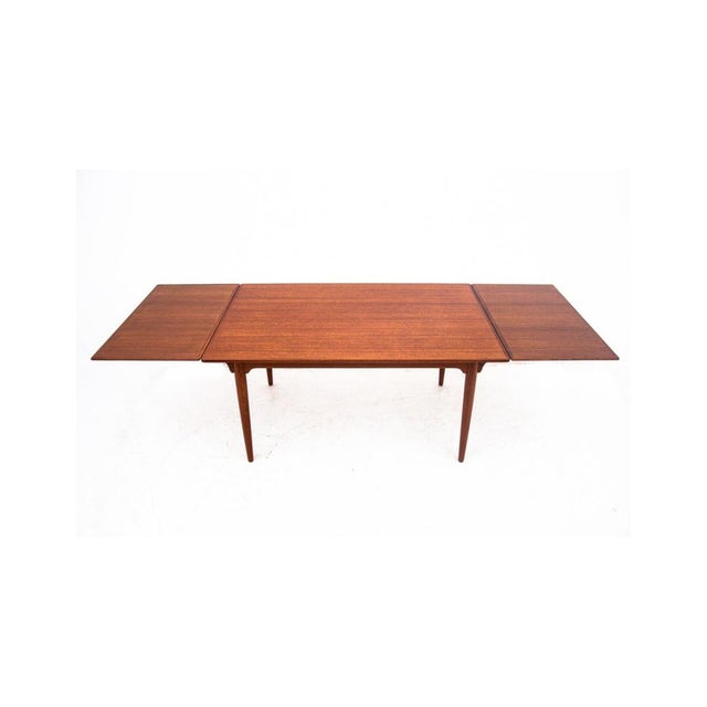 Vintage Danish Teak Dining Table, 1960s For Sale - Image 9 of 10