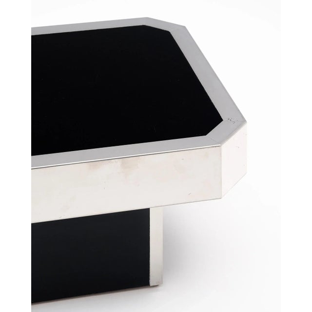 Willy Rizzo Willy Rizzo Style Vintage Side Table For Sale - Image 4 of 5