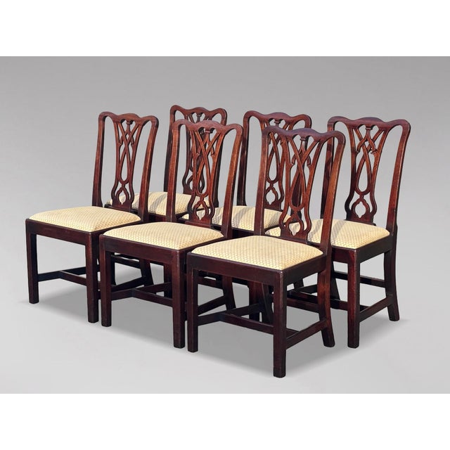 Antique George IV Mahogany Dining Chairs, 1830, Set of 8 For Sale - Image 3 of 12