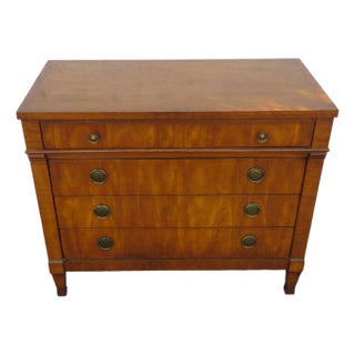 White Large Nightstand Bedside Table Small Dresser 6056 For Sale