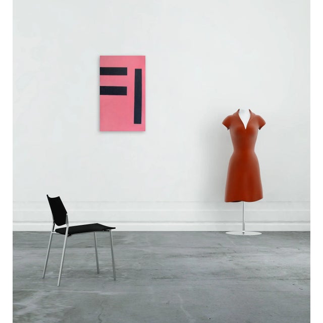 Acrylic on pavatex Edition: Unique, Unframed. This work is one of two earlier works consisting of brush acrylic painted...