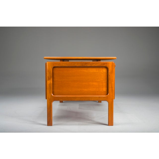Mid-Century Modern Teak Freestanding Desk from GV Møbler, 1960s For Sale - Image 11 of 18